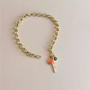 Evil eye anklet R822
